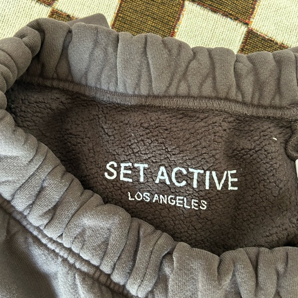 Set Active Espresso Sweatpants - Picture 3 of 4